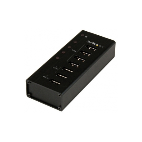 StarTech.com 7 Port USB 3.0 Charging Hub - 4 x USB-A, 3 x USB-A Dedicated Charging Ports - Powered Mountable USB Charging Station (ST4300U3C3) - Hub - 4 x SuperSpeed USB 3.0 - desktop - for P / N: PEXUSB3S3GE, SVA12M5NA, USB312SAT3CB, USB315CB2M, USBLT1MWS, USBLTM1MBK, USBLTM1MWH - 3
