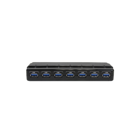 StarTech.com 7 Port USB 3.0 Hub – Up To 5 Gbps – 7 x USB – Universal Multi Port USB Extender for Your Desktop – USB Powered (ST7300USB3B) - Hub - 7 x SuperSpeed USB 3.0 - desktop - for P / N: BNDTBUSB3142, PEXUS313AC2V, PEXUSB311A1E, PEXUSB312A2, PEXUSB314A2V2, SDMSDRWU3AC - 1