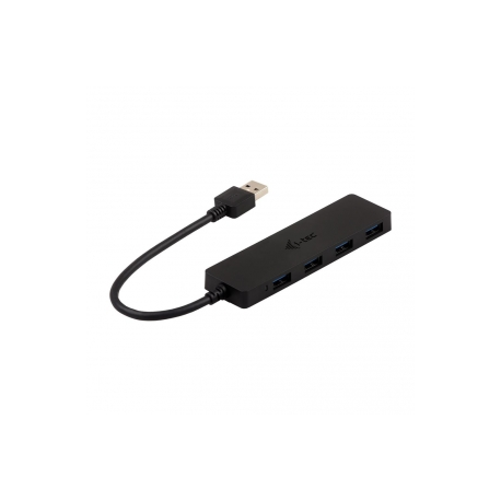 I-Tec USB 3.0 Slim Passive HUB - Hub - 4 x SuperSpeed USB 3.0 - desktop - 1