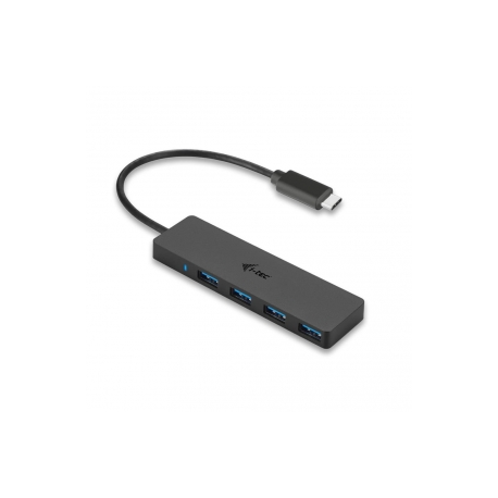 i-Tec USB-C Slim Passive Hub - Hub - 4 x SuperSpeed USB 3.0 - desktop - 0