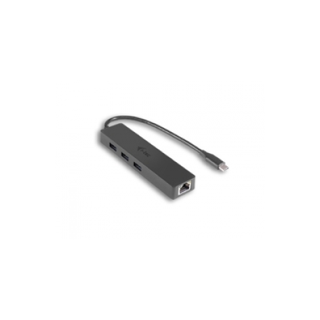 I-tec USB-C SLIM HUB + GLAN (USB-C 3 PORT HUB USB 3.0 + GLAN)