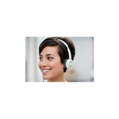 Logitech Stereo Headset H150 - Headset - on-ear - wired - coconut - 4