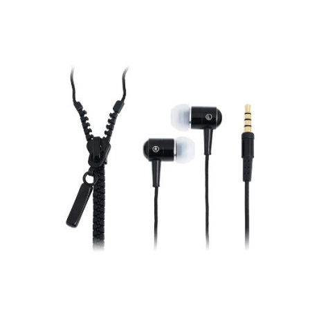 LogiLink "Zipper" Stereo In-Ear Headset - Headset - in-ear - wired - black - 0