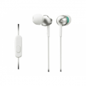 Sony MDR-EX110AP - Earphones with mic - in-ear - wired - 3.5 mm jack - white