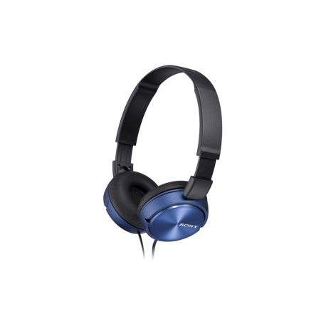 Sony MDR-ZX310APL - Headphones with mic - full size - wired - 3.5 mm jack - blue - 0