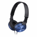 Sony MDR-ZX310APL - Headphones with mic - full size - wired - 3.5 mm jack - blue