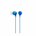 Sony MDR-EX15AP - EX Series - earphones with mic - in-ear - wired - 3.5 mm jack - blue