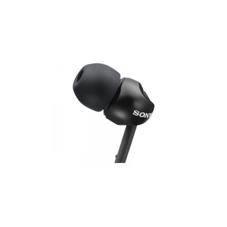 Sony MDR-EX110AP - Earphones with mic - in-ear - wired - 3.5 mm jack - black - 3