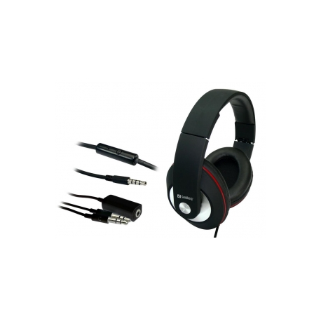 Sandberg Play'n Go - Headset - full size - wired - black - 1