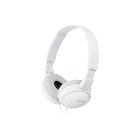 Sony MDR-ZX110 - Headphones - full size - wired - 3.5 mm jack - white - 3
