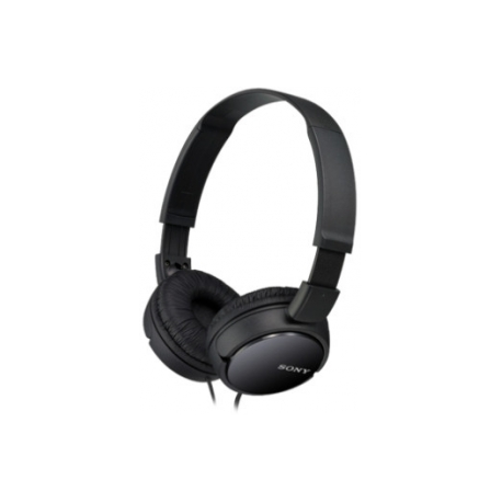 Sony MDR-ZX110 - Headphones - full size - wired - 3.5 mm jack - black - 2