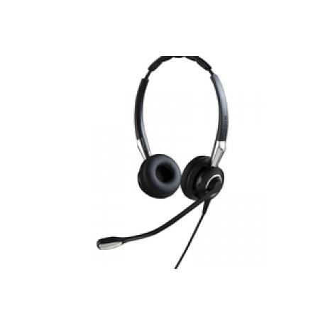 Jabra BIZ 2400 II QD Duo NC Wideband - Headset - on-ear - wired - Quick Disconnect - 0