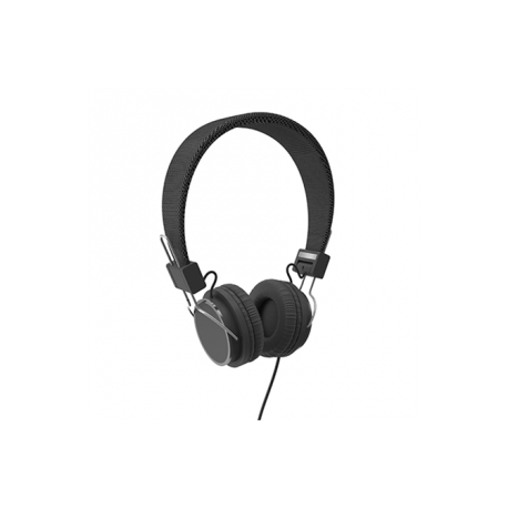 V7 HA111-3EB - Earphones with mic - in-ear - wired - 3.5 mm jack - noise isolating - silver - 0