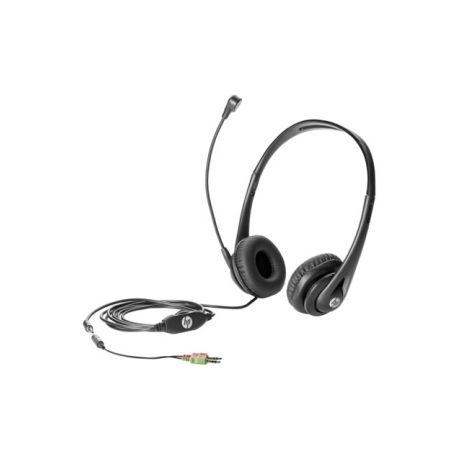 HP Business Headset v2 - Headset - full size - for EliteDesk 800 G2; EliteOne 800 G2; ProDesk 400 G3, 490 G3, 600 G2; ProOne 600 G2 - 2