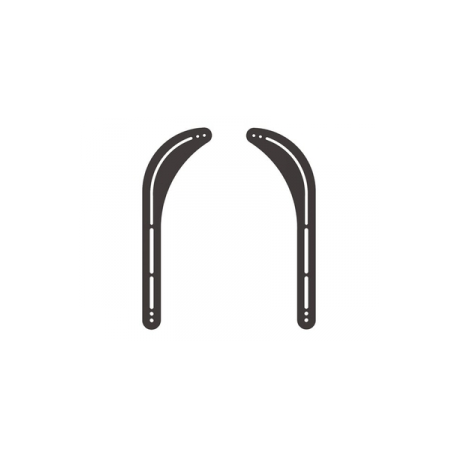 Neomounts by Newstar NS-SB100 - Mounting kit (2 mounting brackets) - for sound bar - black - 0