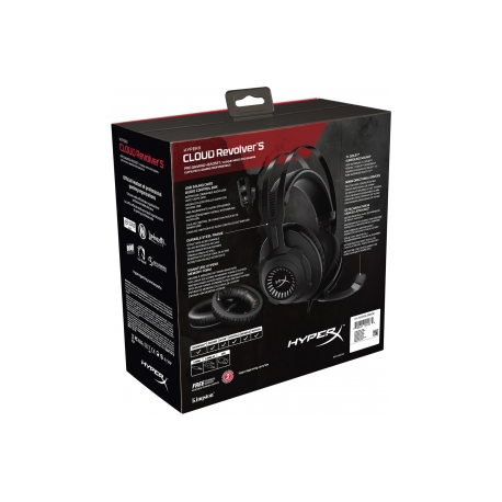 Kingston HyperX Cloud Revolver S - Gaming Headset Gun Metal Kingston HyperX Cloud Revolver S - Gaming Headset Gun Metal