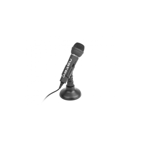Natec ADDER - Microphone - black - 3