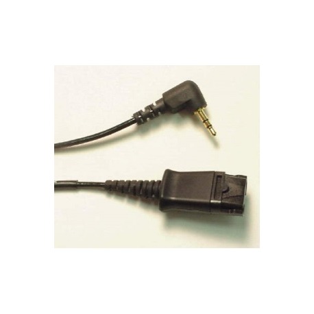 Poly - Headset cable - Quick Disconnect male to micro jack male - 3 m - 0