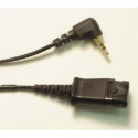 Poly - Headset cable - Quick Disconnect male to micro jack male - 3 m