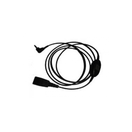 Jabra - Headset cable - Quick Disconnect male to stereo mini jack male - for Alcatel 8 Series IPTouch 4038, 4068 - 0