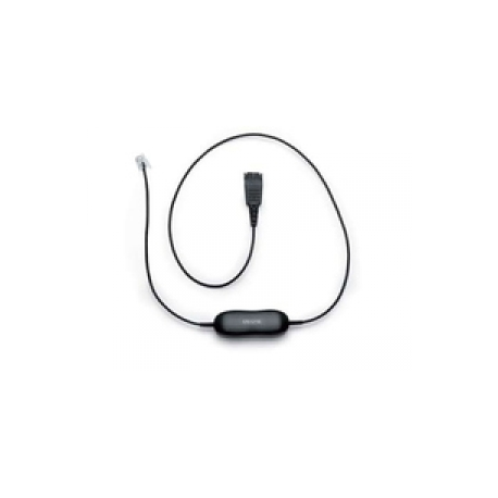 Jabra GN1216 - Headset cable - Quick Disconnect plug to RJ-9 male - 80 cm - for Avaya one-X Deskphone Edition 96XX; Jabra GN 2000, GN2000; BIZ 2400, 2400 3in1, GN2000 - 0
