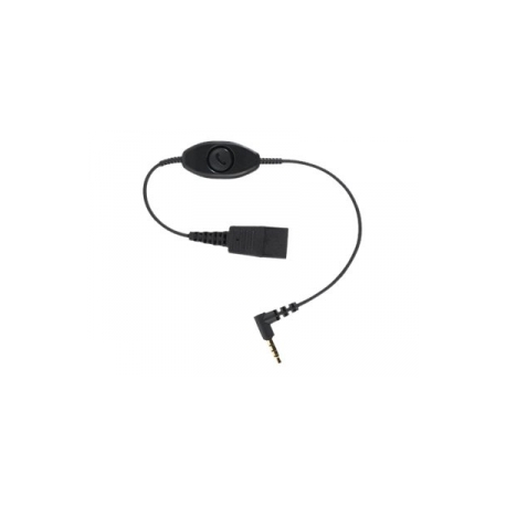 Jabra - Headset cable - Quick Disconnect male to stereo mini jack male - 30 cm - 0