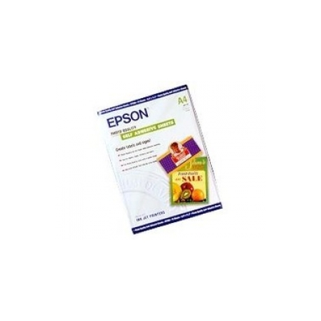 Epson Photo Quality Self Adhesive Sheets - Self-adhesive - A4 (210 x 297 mm) - 167 g / m² - 10 pcs. sheets - for Expression Home HD XP-15000; Expression Premium XP-540, 6000, 6005, 900 - 0