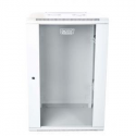 DIGITUS Professional DN-W19 18U / 600 - Cabinet - wall mountable - grey, RAL 7035 - 18U - 19"