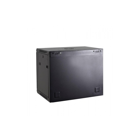 Netrack - Cabinet - wall mountable - black - 15U - 19" - 2