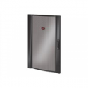 APC - Rack door - black - 20U - for P / N: NBPD0160A, NBWL0355A, NBWL0356A, SMX3000HV-BR, SMX3000LV2U-BR, SRT1500RMXLA-NC