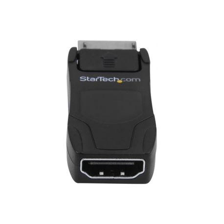 StarTech.com Displayport to HDMI Adapter - 4K30 - DPCP & HDCP - DisplayPort 1.2 to HDMI 1.4 - Apple HDMI Adapter (DP2HD4KADAP) - Adapter - DisplayPort male to HDMI female - black - passive, 4K30Hz (3840 x 2160) support - for P / N: TB2DOCK4K2DP - 6