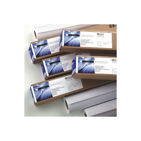 HP Bright White Inkjet Paper, 90 g/m2, 36 Inch/914 mm x 45.7 m