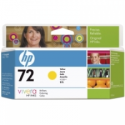 HP 72 - 130 ml - yellow - original - DesignJet - ink cartridge - for DesignJet HD Pro MFP, SD Pro MFP, T1100, T1120, T1200, T1300, T1708, T2300, T790, T795