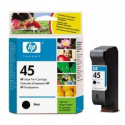 HP 45 Large - 42 ml - Large - black - original - ink cartridge - for Deskjet 12XX; Officejet g55, g85, k60, R40, R60, R80, T45, T65; Officejet Pro 11XX
