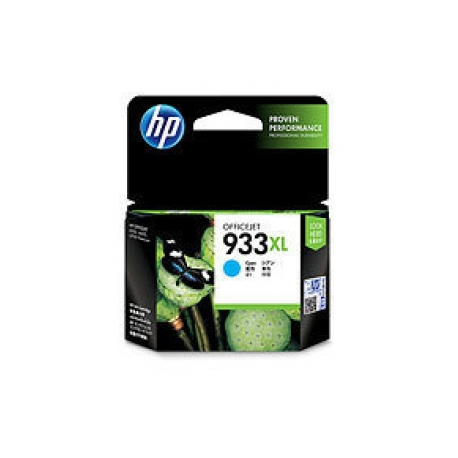 HP 933XL - High Yield - cyan - original - ink cartridge - for Officejet 6100, 6600 H711a, 6700, 7110, 7510, 7610, 7612 - 0
