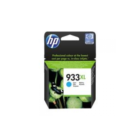 HP 933XL - High Yield - cyan - original - ink cartridge - for Officejet 6100, 6600 H711a, 6700, 7110, 7510, 7610, 7612 - 0