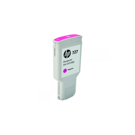 HP 727 - 300 ml - high capacity - magenta - original - DesignJet - ink cartridge - for DesignJet T1500, T1530, T2500, T2530, T920, T930 - 0