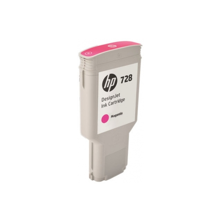 HP 728 - 300 ml - magenta - original - DesignJet - ink cartridge - for DesignJet T730, T830 - 1