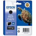 Epson T1571 - 25.9 ml - photo black - original - blister - ink cartridge - for Stylus Photo R3000