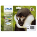 Epson T0895 Multipack - 4-pack - black, yellow, cyan, magenta - original - blister - ink cartridge - for Stylus S21, SX110, SX115, SX210, SX215, SX218, SX400, SX410, SX415; Stylus Office BX300