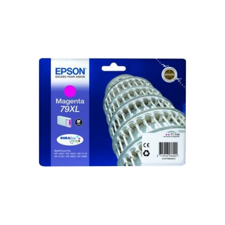 Epson 79XL - 17.1 ml - XL - magenta - original - ink cartridge - for WorkForce Pro WF-4630DWF, WF-4640DTWF, WF-5110DW, WF-5190DW, WF-5620DWF, WF-5690DWF - 1