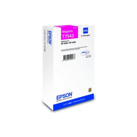 Epson T7543 - 69 ml - XXL size - magenta - original - ink cartridge - for WorkForce Pro WF-8090, WF-8090 D3TWC, WF-8090DW, WF-8590, WF-8590 D3TWFC, WF-8590DWF - 0