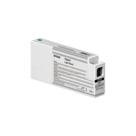 Epson T8247 - 350 ml - light black - original - ink cartridge - for SureColor SC-P6000, SC-P7000, SC-P7000V, SC-P8000, SC-P9000, SC-P9000V - 1