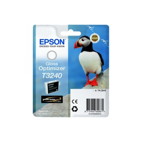 Epson T3240 Gloss Optimizer - 14 ml - original - ink optimizer cartridge - for SureColor P400, SC-P400 - 0
