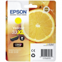 Epson 33XL - 8.9 ml - XL - yellow - original - blister - ink cartridge - for Expression Home XP-635, 830; Expression Premium XP-530, 540, 630, 635, 640, 645, 830, 900