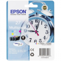 Epson 27 Multi-Pack - 3-pack - 10.8 ml - yellow, cyan, magenta - original - ink cartridge - for WorkForce WF-3620, WF-3640, WF-7110, WF-7210, WF-7610, WF-7620, WF-7710, WF-7715, WF-7720