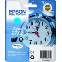 Epson 27XL - 17.7 ml - XL - cyan - original - ink cartridge - for WorkForce WF-3620, WF-3640, WF-7110, WF-7210, WF-7610, WF-7620, WF-7710, WF-7715, WF-7720