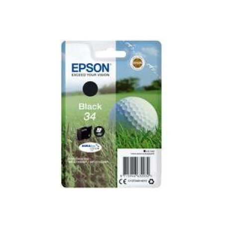 Epson 34 - 6.1 ml - black - original - ink cartridge - for WorkForce Pro WF-3720, WF-3720DWF, WF-3725DWF - 1
