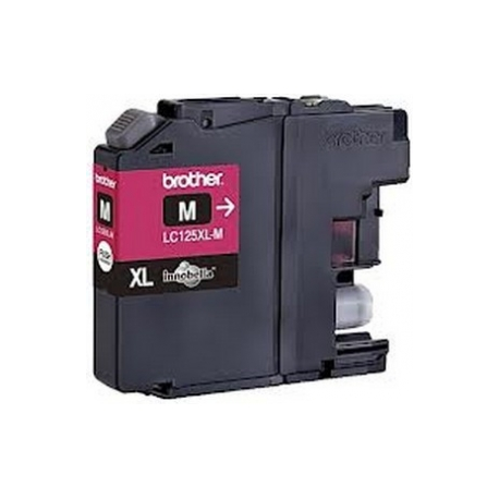 Brother LC125XLM - Super High Yield - magenta - original - ink cartridge - for Brother DCP-J4110, MFC-J4410, J4510, J4610, J4710, J6520, J6720, J6920 - 1