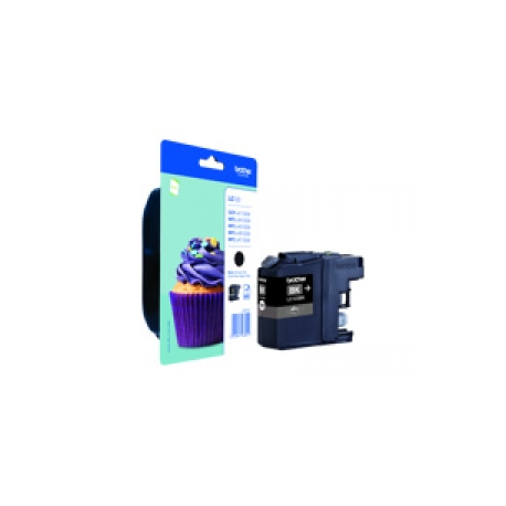 Brother LC123BK - High Yield - black - original - ink cartridge - for Brother DCP-J100, J105, J132, J152, J552, J752, MFC-J245, J470, J650, J6520, J6720, J6920 - 0